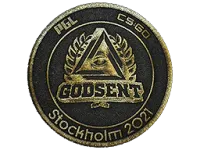 Patch | GODSENT (Gold) | Stockholm 2021