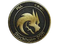 Patch | Team Spirit (Gold) | Stockholm 2021