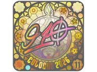 Sticker | 910 (Holo, Ranked) | Cologne 2026 skin