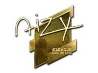 Sticker | aizy (Gold) | Boston 2018