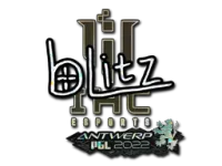 Sticker | bLitz (Glitter) | Antwerp 2022