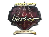 Sticker | buster (Gold) | Berlin 2019