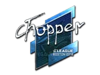 Sticker | chopper (Foil) | Boston 2018