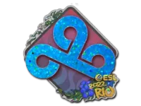 Sticker | Cloud9 (Glitter) | Rio 2022