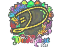 Sticker | dumau (Holo) | Budapest 2025