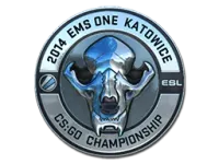 Sticker | ESL Skull (Foil) | Katowice 2014