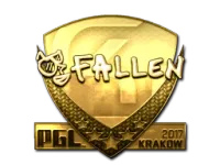 Sticker | FalleN (Gold) | Krakow 2017