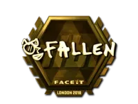 Sticker | FalleN (Gold) | London 2018