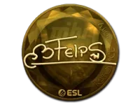 Sticker | felps (Gold) | Katowice 2019