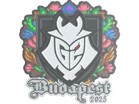 Sticker | G2 esports (Embroidered) | Budapest 2025