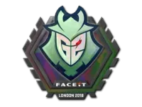 Sticker | G2 Esports (Holo) | London 2018