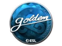 Sticker | Golden (Foil) | Katowice 2019