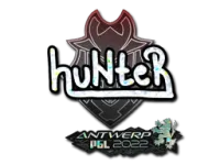 Sticker | huNter (Glitter) | Antwerp 2022