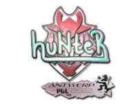 Sticker | huNter (Holo) | Antwerp 2022