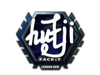 Sticker | hutji (Foil) | London 2018