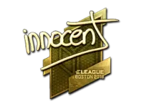 Sticker | innocent (Gold) | Boston 2018