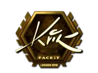 Sticker | Kvik (Gold) | London 2018