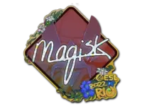 Sticker | Magisk (Glitter) | Rio 2022