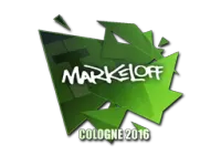 Sticker | markeloff | Cologne 2016