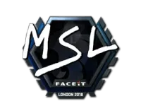 Sticker | MSL (Foil) | London 2018