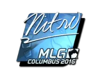 Sticker | nitr0 (Foil) | MLG Columbus 2016