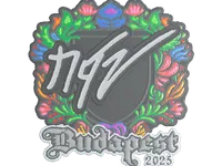 Sticker | NQZ (Embroidered) | Budapest 2025