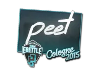 Sticker | peet | Cologne 2015