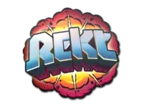 Sticker | Rekt (Holo)