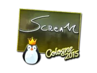 Sticker | ScreaM (Foil) | Cologne 2015