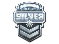 Sticker | Silver (Foil)