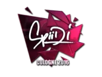 Sticker | Spiidi (Foil) | Cologne 2016