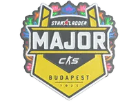 Sticker | StarLadder (Embroidered) | Budapest 2025