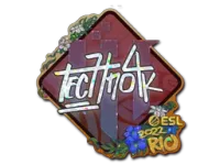 Sticker | Techno4K (Glitter) | Rio 2022