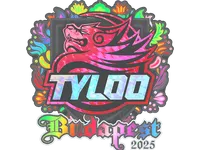 Sticker | TYLOO (Holo) | Budapest 2025