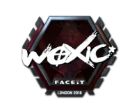 Sticker | woxic (Foil) | London 2018