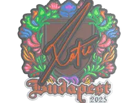Sticker | XotiC (Embroidered) | Budapest 2025