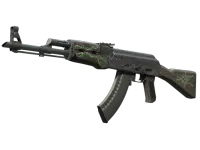 AK-47 | Emerald Pinstripe (Well-Worn)