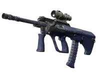 AUG | Murano azul (Bastante desgastado) skin