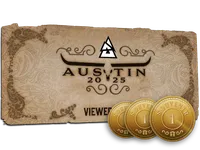 Austin 2025 Viewer Pass + 3 Souvenir Tokens