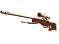AWP | Hidra del desierto (Bastante desgastado) skin