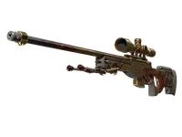 AWP | Sovereign Flame (Well-Worn) skin