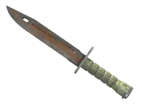 ★ Bayonet | Rust Coat (Battle-Scarred)