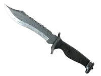 ★ Bowie Knife | Damascus Steel (Well-Worn)