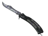 ★ Butterfly Knife | Freehand (Battle-Scarred) skin