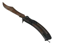 ★ Butterfly Knife | Rust Coat (Battle-Scarred)