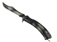★ Butterfly Knife | Scorched (Minimal Wear)