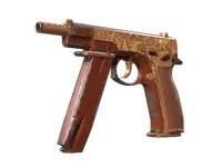 CZ75-Auto | Honey Paisley (Well-Worn) skin