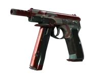 CZ75-Auto | Red Astor (Well-Worn)