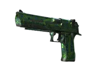 Desert Eagle | Emerald Jörmungandr (Testado no Terreno) skin