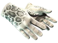 ★ Driver Gloves | Snow Leopard (Well-Worn)